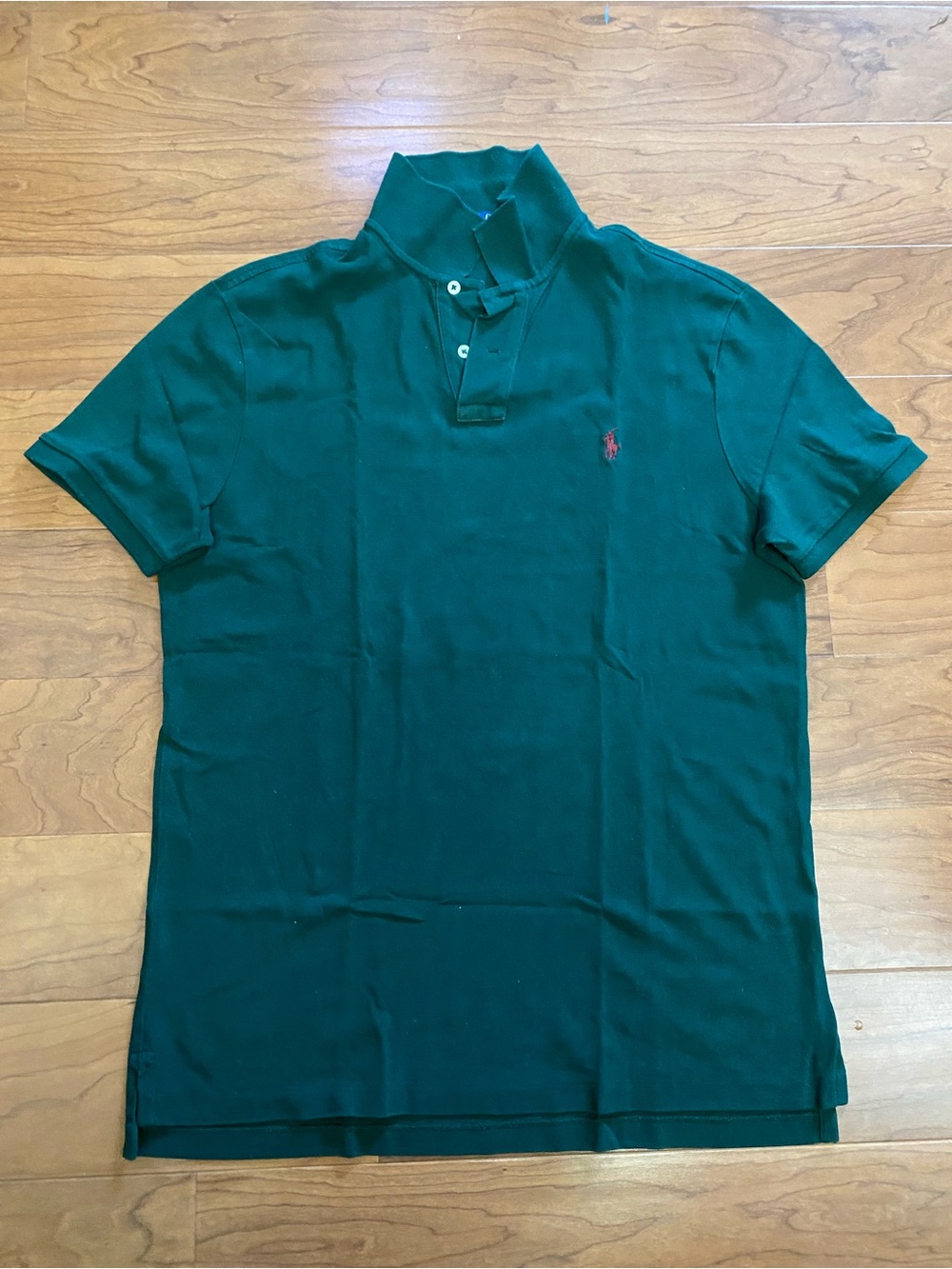 Polo Ralph Lauren Pique Polo Shirt - Dark Green